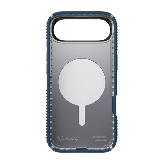 „Speck Presidio2 Grip MagSafe“ dėklas „iPhone 17 Air“ (gilios jūros / sidabro metalo / rašybos mėlynumo) 3