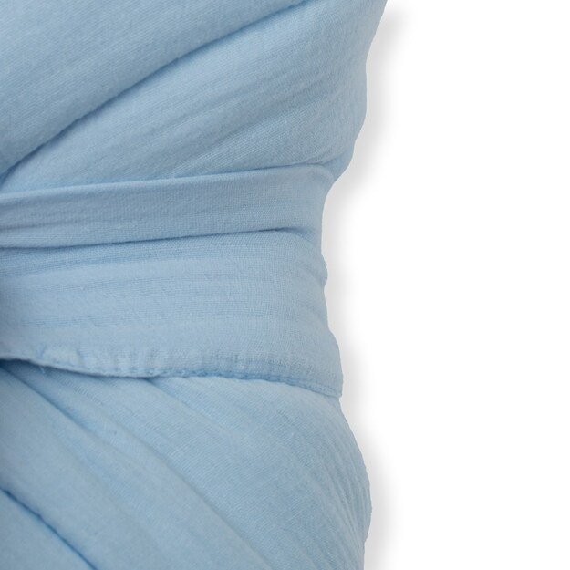 Muslin Lace-up Wrap New Baby blue 1