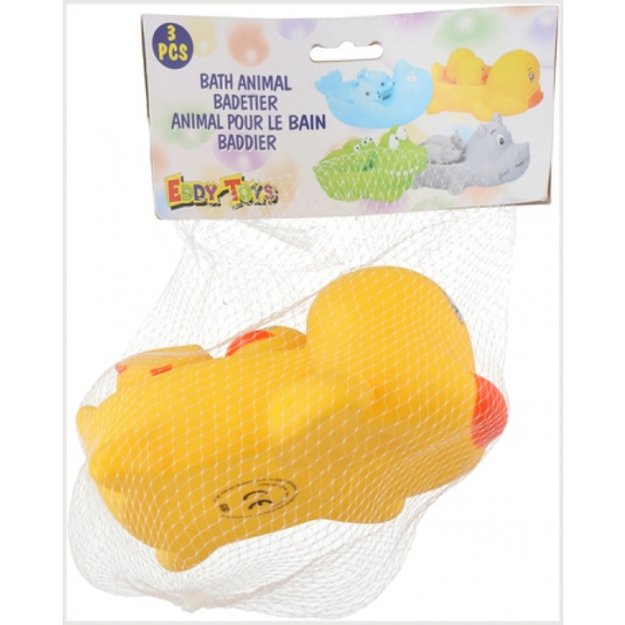 Eddy Toys - Vonios žaislų rinkinys 3 vnt (Anties) 1