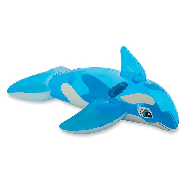 the inflatable jumping whale, 152x114 cm