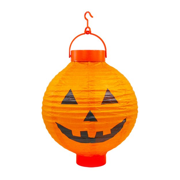 Lantern Halloween pumpkin battery 20 cm