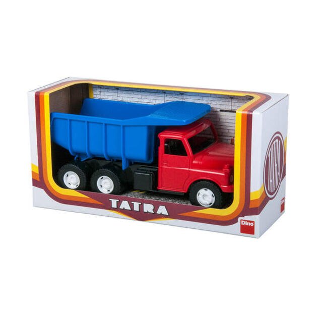 the Tatra Car 148 blue-red, plastic 30cm 2
