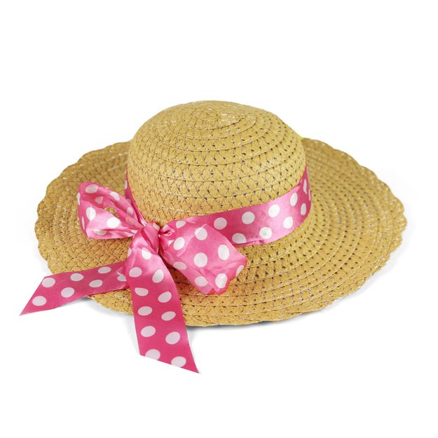 šiaudinė vaiko skrybėlė 1