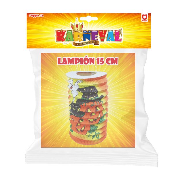 Lantern Halloween happy pumpkin 15 cm 1