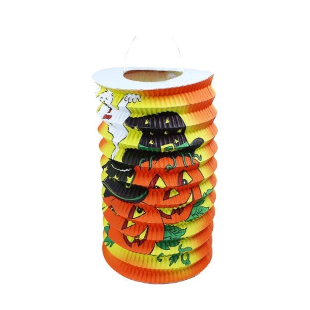 Lantern Halloween happy pumpkin 15 cm 2
