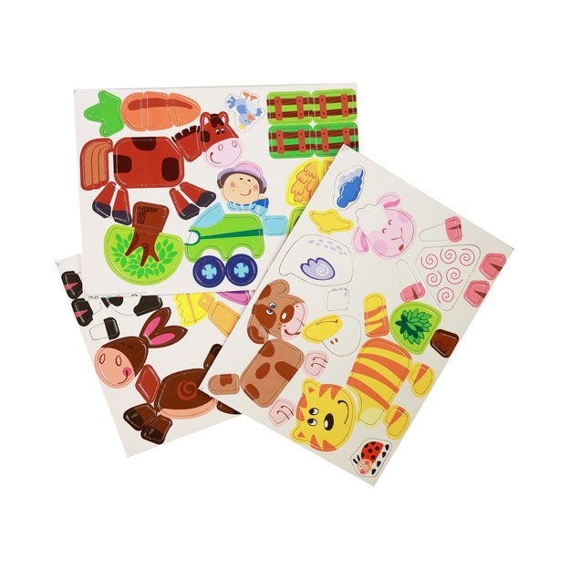 Magnetinis stalas su gyvūnais 3