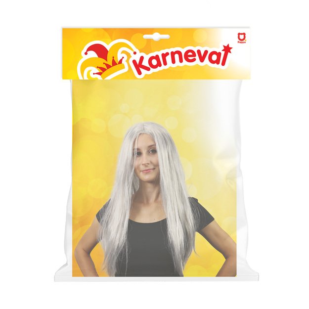 Silver witch wig for adults 2