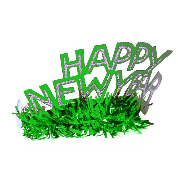 Happy New Year headband for adults 7