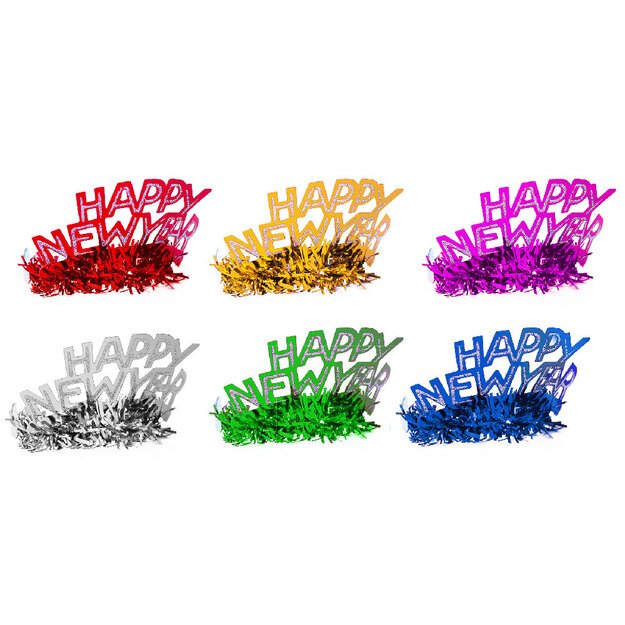 Happy New Year headband for adults 2