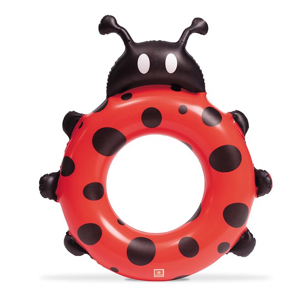 Pripučiamas žiedas „Ladybug“ 50 cm