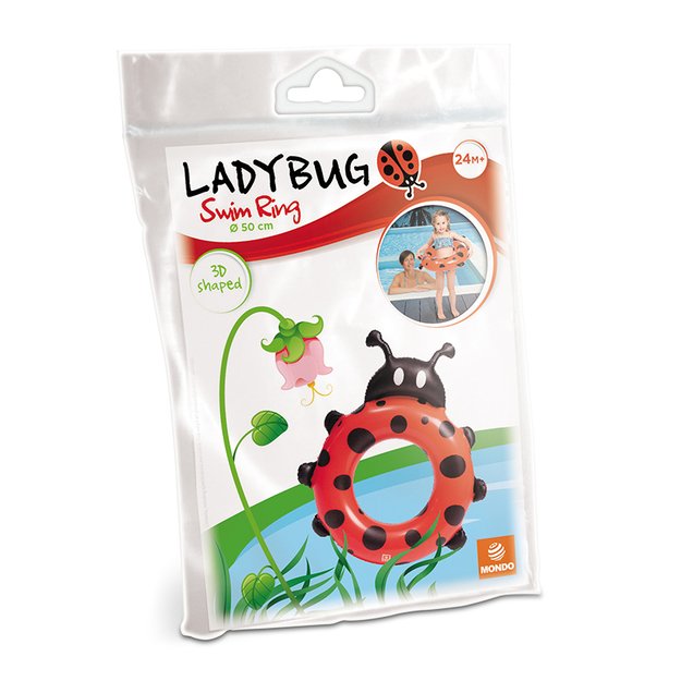 Pripučiamas žiedas „Ladybug“ 50 cm 2