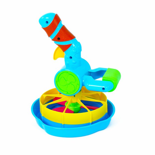 Didelis burbulų pistoletas su burbulų pūstuvu 4