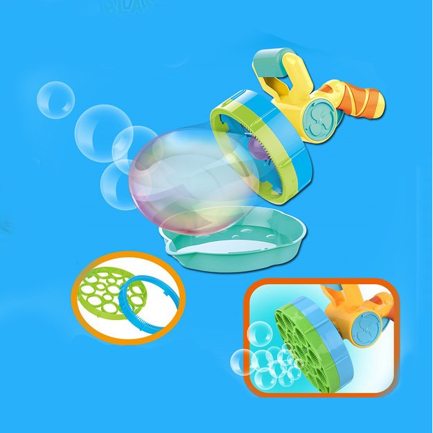 Didelis burbulų pistoletas su burbulų pūstuvu 8