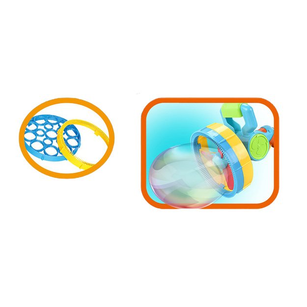 Didelis burbulų pistoletas su burbulų pūstuvu 6