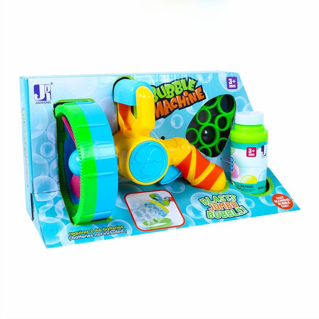 Didelis burbulų pistoletas su burbulų pūstuvu 5