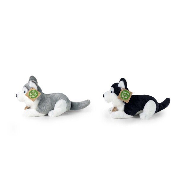 Plush Husky dogs asst. 17cm ECO-FRIENDLY 3