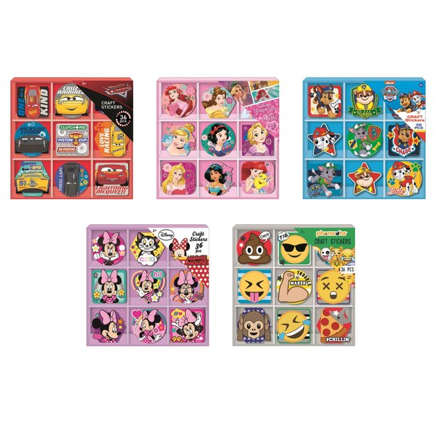 Lipdukai dėžutėje po 36 vienetus 1