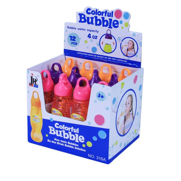 Burbulų pūtimo butelis, 3 spalvos 2