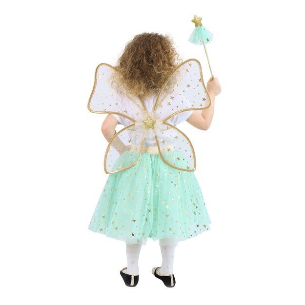 Children costume green fairy tutu e-pack 1