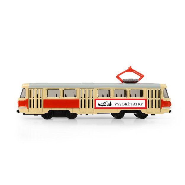 Metal retro tram 16 cm HIGH TATRAS 4
