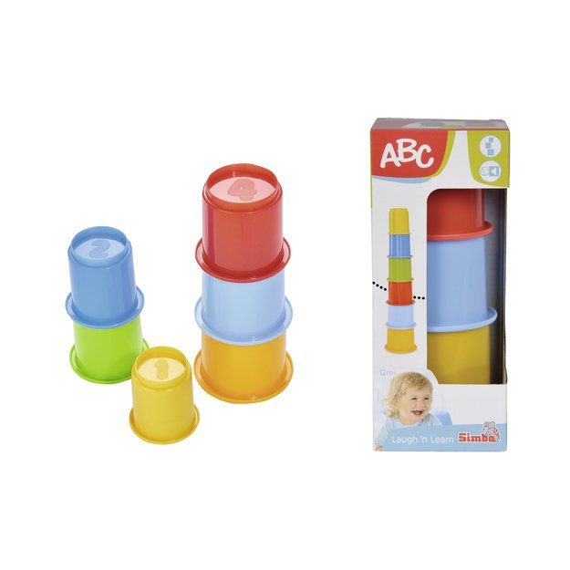 ABC Stacking Cups 3