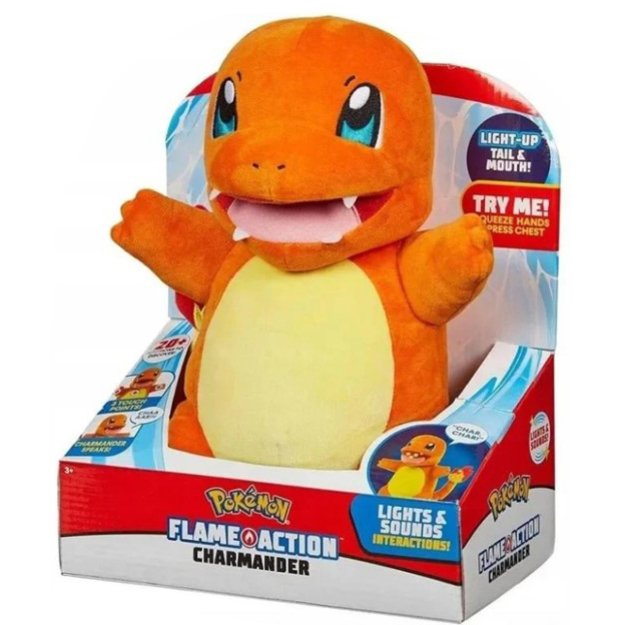 Charmander - plakanti liepsna - interaktyvi 2