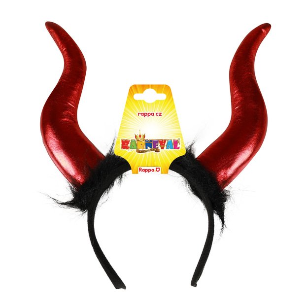 Devil horns headband for adults 2