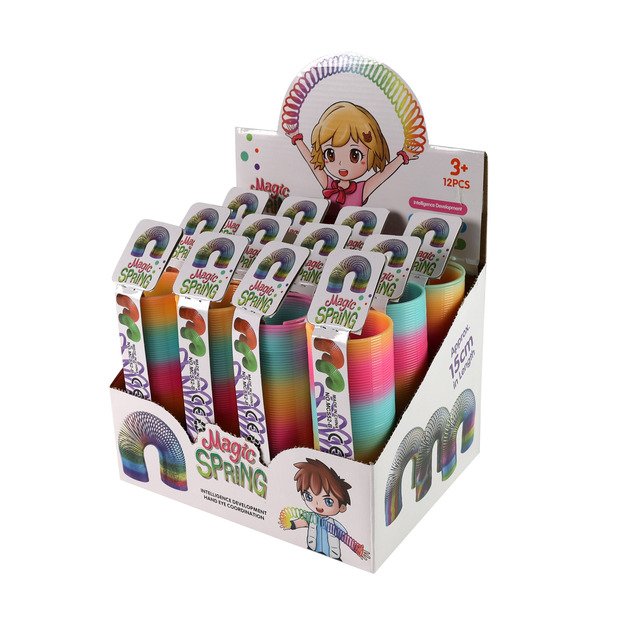 Magiška spyruoklė / vaivorykštės spiralė 5