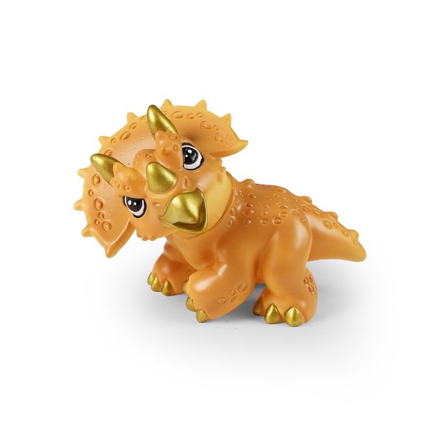 Dinozauras juokingas Triceratops 13 cm 4