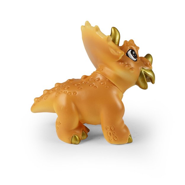 Dinozauras juokingas Triceratops 13 cm 5