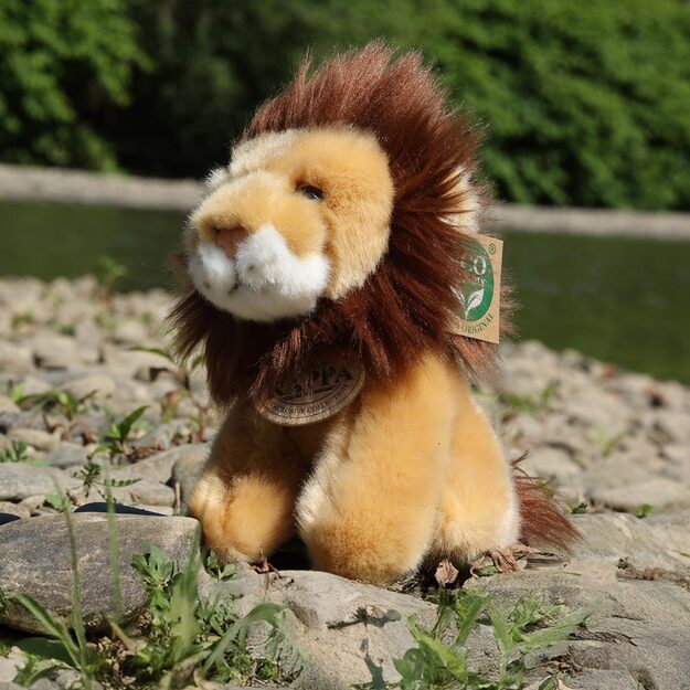 Pliušinis liūtas 16 cm EKOLOGIŠKAS 5