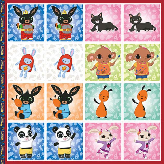 Atminties žaidimas „Bing“ darbaknygėje 2