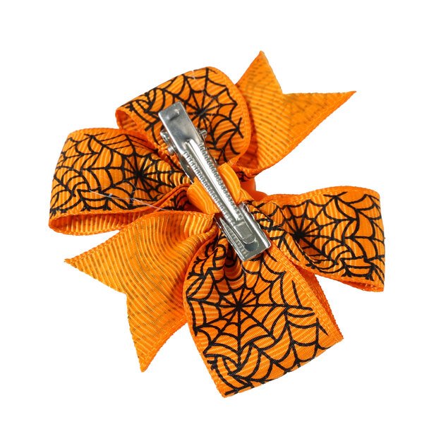 Plaukų segtukas Helovino moliūgas 4