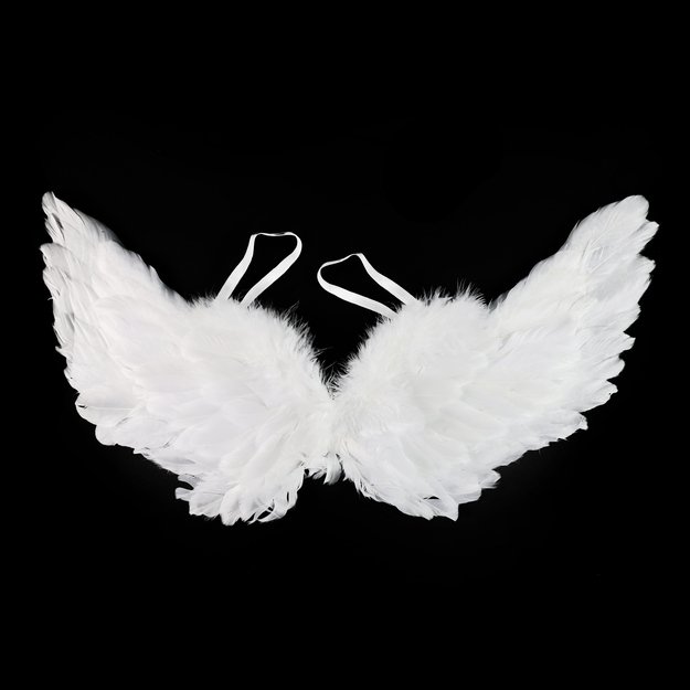 Angelo sparnai su plunksnomis 50 cm 4