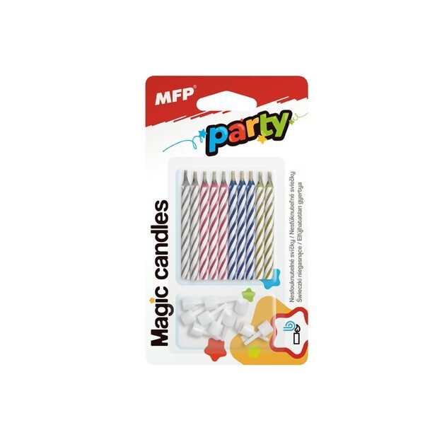 MFP Magic Cake Candles 10pcs 6cm