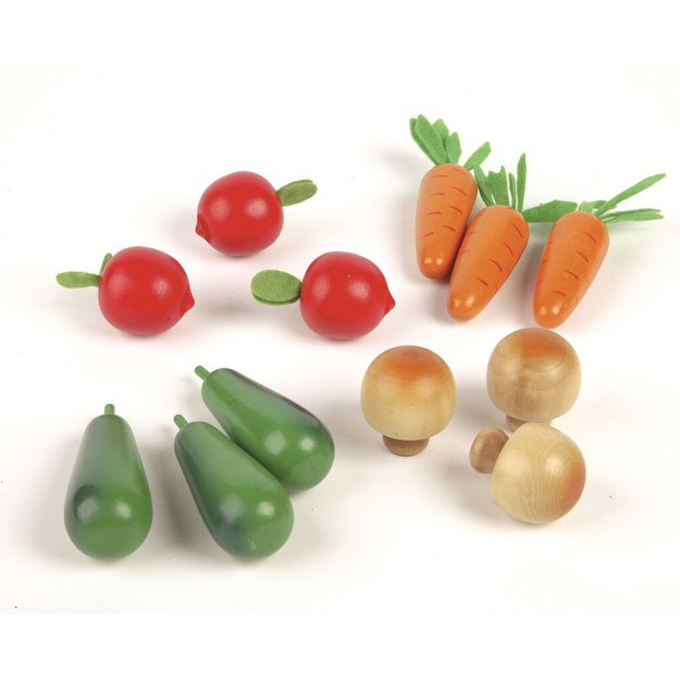 Tidlo medinė dėžutė su daržovėmis 2