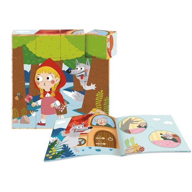 2Kids Žaislai Kubeliai Raudonkepuraitės pasaka 1
