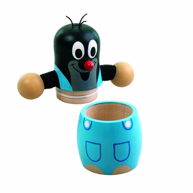 Wooden money box Mole 2