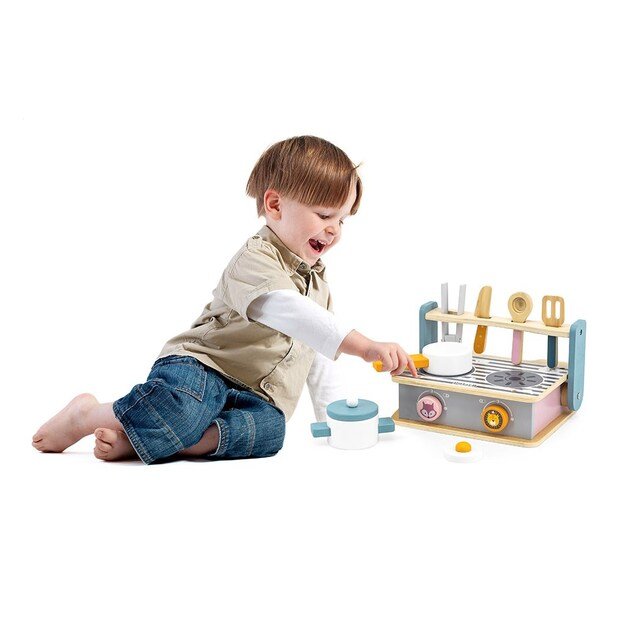 Wooden mini kitchen Viga 7