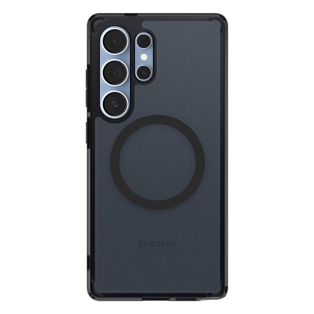 „Spigen Ultra Hybrid Mag MagSafe“ dėklas, skirtas „Samsung Galaxy S25 Ultra“ (šalčio juodas) 8