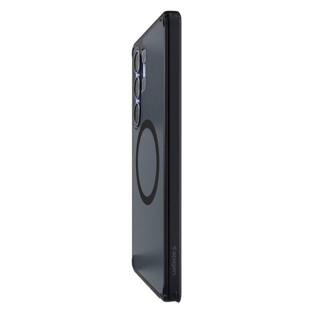 „Spigen Ultra Hybrid Mag MagSafe“ dėklas, skirtas „Samsung Galaxy S25 Ultra“ (šalčio juodas) 4