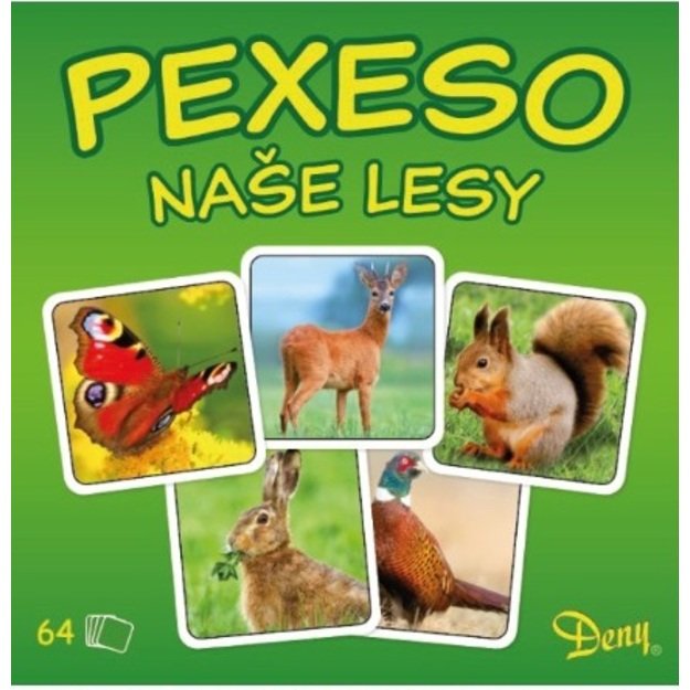 Pexeso Mūsų miškai dėžėje 2