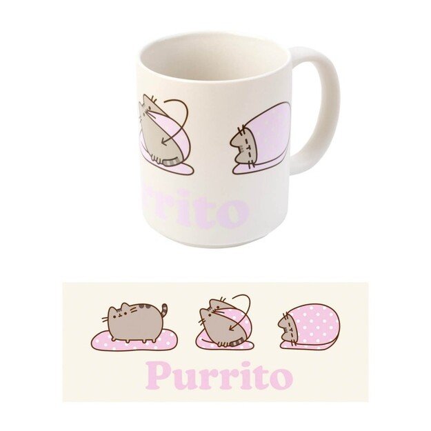 Pusheen - Keraminis puodelis 350 ml Purrito