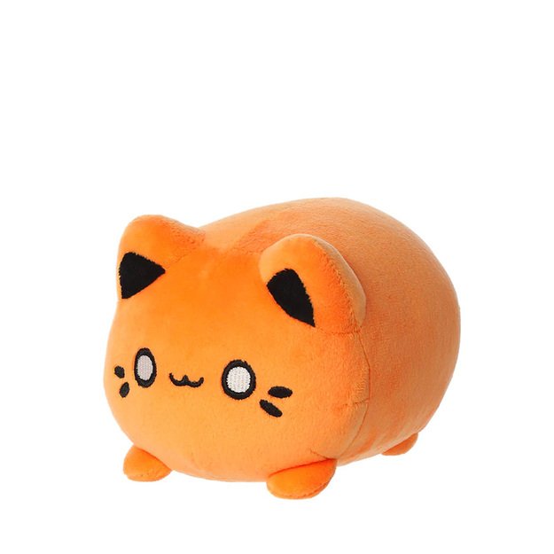 Tasty Peach - pliušinis talismanas 9 cm Kinetic Orange Meowchi 3