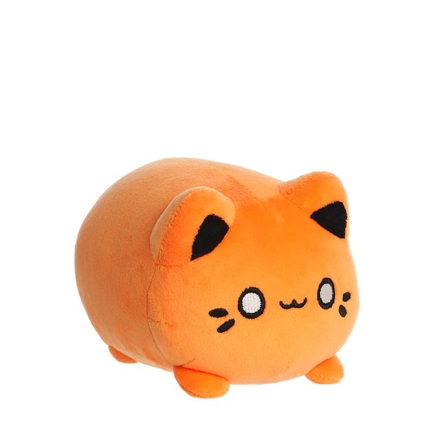 Tasty Peach - pliušinis talismanas 9 cm Kinetic Orange Meowchi 20