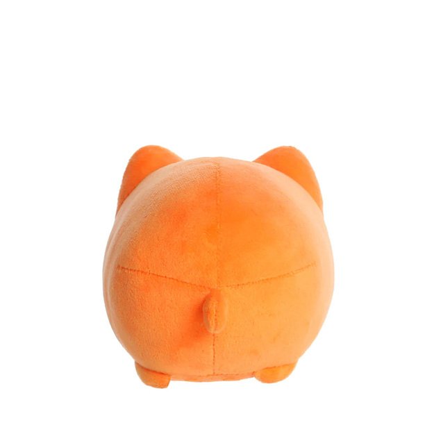 Tasty Peach - pliušinis talismanas 9 cm Kinetic Orange Meowchi 2