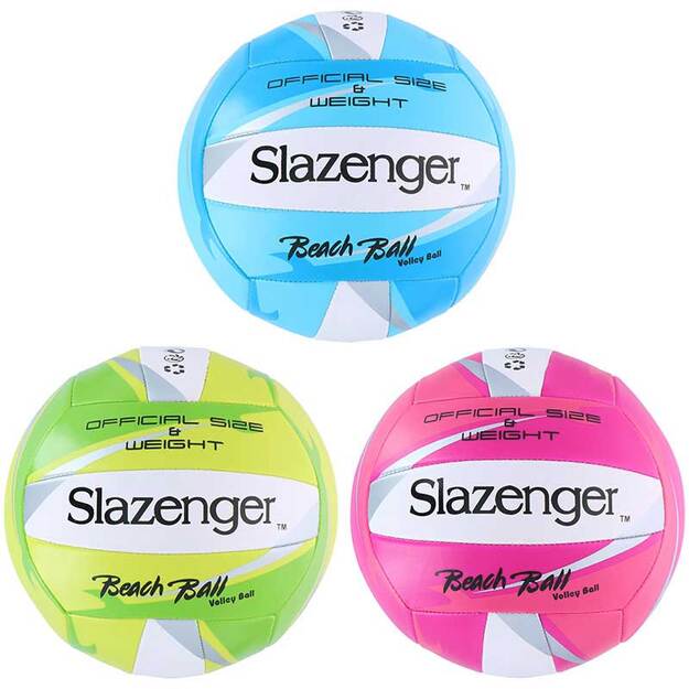 Slazenger – paplūdimio tinklinis, 4 dydis (geltonas)