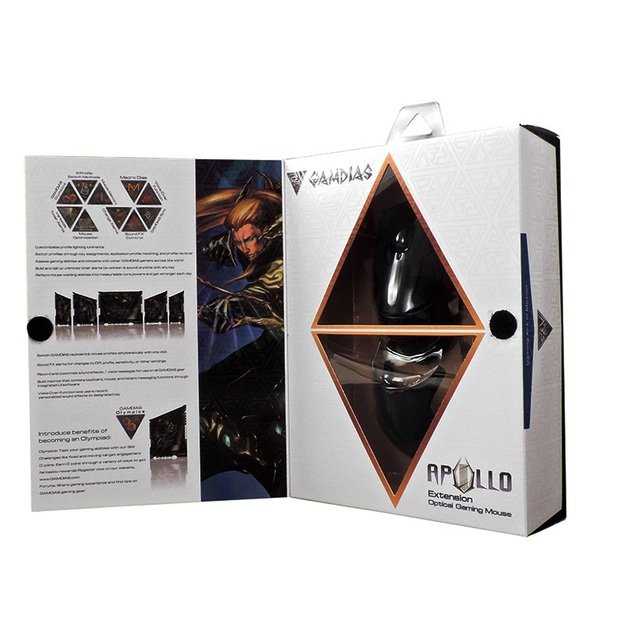 Gamdias Apollo Optical – žaidimų optinė pelė (3200 DPI) 24