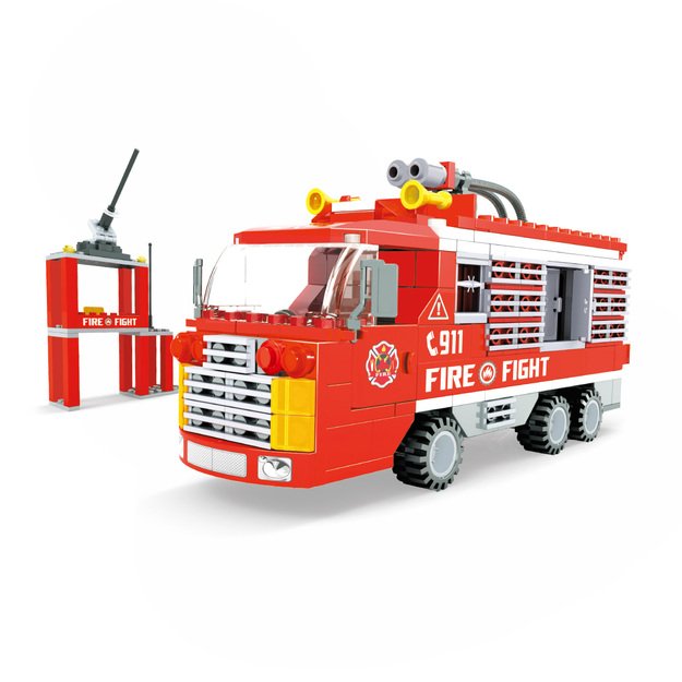 BLOXO ugniagesio konstravimo rinkinys, 278 dalys 1