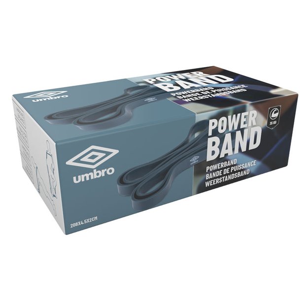 Umbro – atsparumo pratimams juosta 35 kg (mėlyna) 3 Umbro – atsparumo pratimams juosta 35 kg (mėlyna) 3